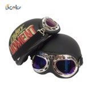MŨ BẢO HIỂM 1/2 ENJOY MOMENT MẦU ĐEN, KÍNH PHI CÔNG B'COLOR giá sỉ - giá bán lẻ