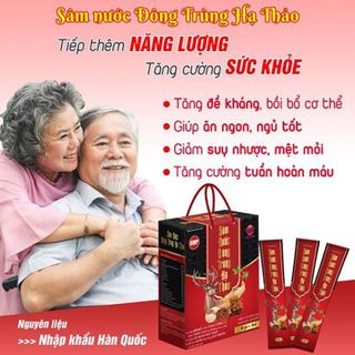 Sâm Nước Đông Trùng Hạ Thảo Vạn Tam Giúp Bồi Bổ Cơ Thể Tăng Sức Khỏe Hỗ Trợ Ăn Ngủ Ngon Giảm Mệt Mỏi Và Suy Nhược Cơ Thể