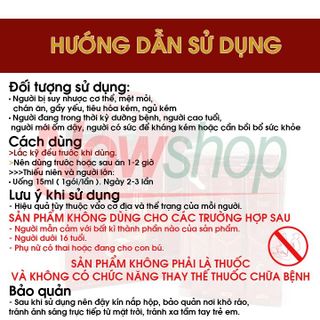 Sâm Nước Đông Trùng Hạ Thảo Vạn Tam Giúp Bồi Bổ Cơ Thể Tăng Sức Khỏe Hỗ Trợ Ăn Ngủ Ngon Giảm Mệt Mỏi Và Suy Nhược Cơ Thể