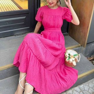 ĐẦM CỔ TRÒN DÁNG DÀI MAXI CHẤT XỐP NHÚN LOẠI 1 CÓ LÓT ĐI TIỆC ĐI DẠO ĐI BIỂN XINH ĐẸP