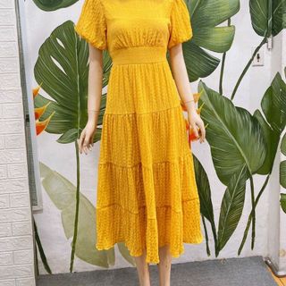 ĐẦM CỔ TRÒN DÁNG DÀI MAXI CHẤT XỐP NHÚN LOẠI 1 CÓ LÓT ĐI TIỆC ĐI DẠO ĐI BIỂN XINH ĐẸP