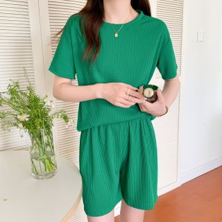 Bộ mặc nhà thun lụa cao cấp - Chất siêu thích - Mẫu mới 2022