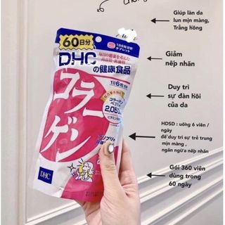 Viên uống collagen DHC Nhật Bản 360v giá sỉ