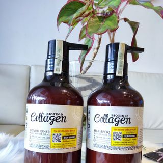 Bộ Dầu Gội Xả Collagen Argan Mefaso (Ý) Chai 850 ml Cặp dầu gội xả Collagen Mefaso phục hồi tóc khô xơ giá sỉ