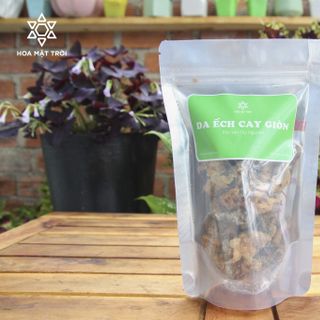 [SỈ TOÀN QUỐC] Da Ếch Cay Giòn Ăn Liền - Món Ngon Số 1 - Hoa Mặt Trời Farm