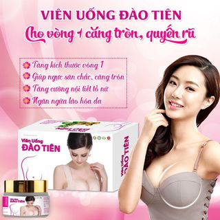 Viên Uống Nở Ngực Đào Tiên Vạn Tam Chính Hãng Giúp Săn Chắc Giảm Chảy Xệ Và Tăng Kích Thước Vòng Một Hiệu Quả Tại Nhà