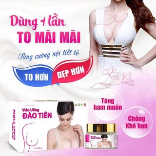 Viên Uống Nở Ngực Đào Tiên Vạn Tam Chính Hãng Giúp Săn Chắc Giảm Chảy Xệ Và Tăng Kích Thước Vòng Một Hiệu Quả Tại Nhà