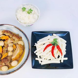 Củ hủ dừa chua ngọt Tỷ đệ 500g