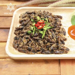 [SỈ TOÀN QUỐC] Dế Sữa Rang Muối Ăn Liền - Món Ăn Hót - Hoa Mặt Trời Farm