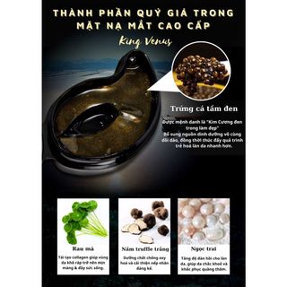 [Chính hãng] Combo: Serum Dưỡng Mi và Mày King Venus + Bộ mặt nạ mắt cao cấp King Venus (60 miếng)