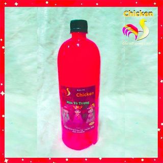Màu Tô Tượng CHICKEN 5D Chai 1 lít