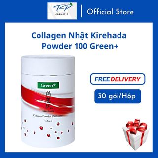 [Chính hãng] Collagen Nhật Kirehada Collagen Powder 100 Green+ (gói bột): Đẹp Da, Giữ Dáng, Hạn Chế Quá Trình Lão Hóa Da giá sỉ