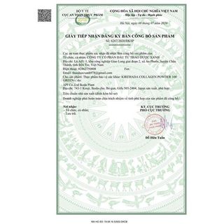[Chính hãng] Collagen Nhật Kirehada Collagen Powder 100 Green+ (gói bột): Đẹp Da, Giữ Dáng, Hạn Chế Quá Trình Lão Hóa Da