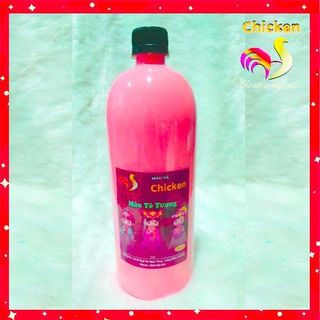 Màu Tô Tượng CHICKEN 5D Chai 1 lít