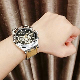 ĐỒNG HỒ GUEES NÂU NAM NEW