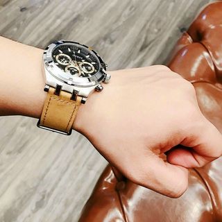 ĐỒNG HỒ GUEES NÂU NAM NEW
