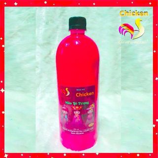 Màu Tô Tượng CHICKEN 5D Chai 1 lít