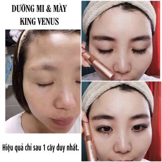 [Chính hãng] Combo 02 Serum Dưỡng Mi và Mày King Venus (phiên bản mới của Dưỡng mi zzVenus).