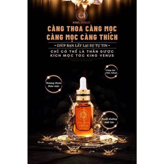 [Chính Hãng] Combo tiết kiệm: 02 Serum KÍCH MỌC TÓC King Venus: 100% thành phần thảo mộc thiên nhiên quý hiếm..