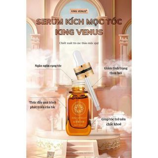 [Chính Hãng] Combo tiết kiệm: 02 Serum KÍCH MỌC TÓC King Venus: 100% thành phần thảo mộc thiên nhiên quý hiếm..