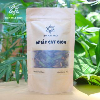 Dế Sấy Cay Giòn, đồ khô, đồ sấy, thực phẩm khô thực phẩm sấy làm đồ nhậu HOA MẶT TRỜI FARM