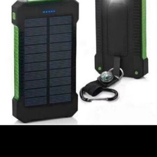 sạc dự phòng 50000mAh Power Bank Sạc năng lượng mặt trời không thấm nước với đèn pin USB kép giá sỉ