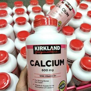 Viên uống Canxi, D3 Kirkland Mỹ 500v