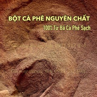 Bã Cà Phê Nguyên Chất 100% | Bột Cà Phê Nguyên Chất Tẩy Tế Bào Chết giá sỉ