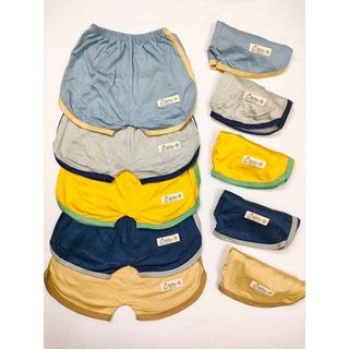 Quần chục cho bé chất thun lạnh. SET 10 quần đùi Kwoo chính hãng dáng thể thao từ 4-17kg Sally Baby SL0019