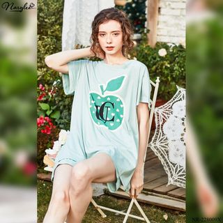 Bộ mặc nhà cotton NARYLEE áo cộc tay quần short NR - 228009 giá sỉ