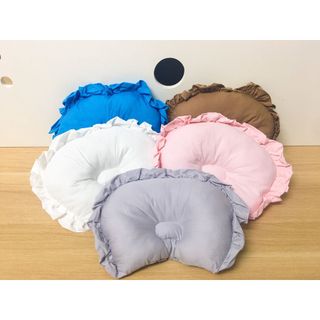 Gối lót đầu sơ sinh hình cánh hoa chất liệu cotton nhồi bông mềm mại, êm ái an toàn cho làn da của bé | Sally Baby giá sỉ