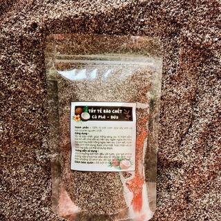 Scrub | 100g Bột Cà Phê Dừa Tẩy Tế Bào Chết