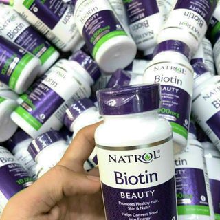 Viên uống mọc tóc Natrol Biotin của Mỹ 100v giá sỉ