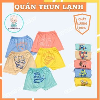 Quần chục cho bé gái. SET 10 QUẦN ĐÙI THUN LẠNH in mông siêu cưng cho bé gái từ 4-17kg SALLY BABY SL0064 giá sỉ