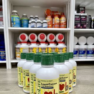Siro Bổ Sung Canxi Và Magi Cho Trẻ Em Childlife Liquid Calcium And Magnesium