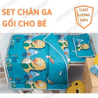 Set bộ chăn ga gối cho bé. Set 3 chi tiết chăn - ga - gối mùa hè cao cấp. Bảng màu siêu xinh, mẫu mã đang dạng SL0033 giá sỉ