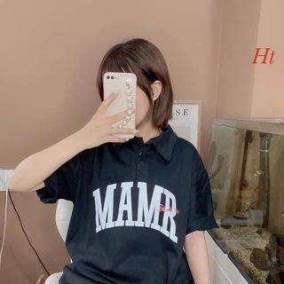 Bộ Đùi Polo MAM màu: đen Chất liệu: cotton giá sỉ