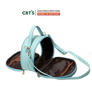 Túi đeo chéo nữ đẹp trẻ trung da cao cấp thời trang CNT'S TĐX71 nhiều màu - XANH NGỌC