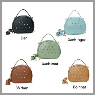Túi đeo chéo nữ đẹp trẻ trung da cao cấp thời trang CNT'S TĐX71 nhiều màu - XANH NGỌC