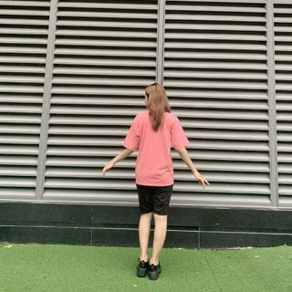 Sét bộ nữ ,đồ bộ lững ngố nữ thun coton sufa,áo phom rộng phối quần đen ,thời trang xuân hè BL15-HỒNG PHẤN
