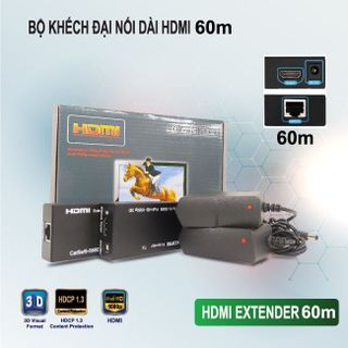 Nối Dài HDMI bằng Dây LAN 60m - HD Extender 60M SFX giá sỉ giá sỉ