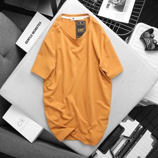 Áo thun nam SUMYF, vải Cotton thoáng mát, thấm hút, phông trơn