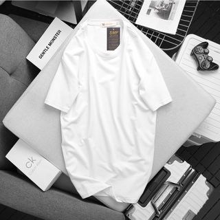 Áo thun nam SUMYF, vải Cotton thoáng mát, thấm hút, phông trơn