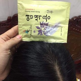 Dầu gội đen tóc thảo dược Beauty Star Hàn Quốc 30 ml