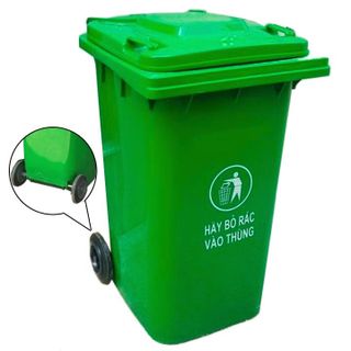 Thùng rác nhựa 360 lít công cộng ,thùng rác môi trường 360 L giá sỉ