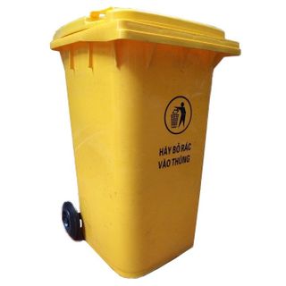 Thùng rác nhựa 360 lít công cộng ,thùng rác môi trường 360 L