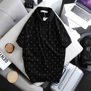 Áo thun nam cổ trụ 100% cotton - Áo thun nam ngắn tay - Áo thun nam công sở