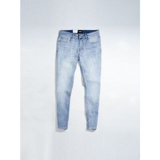 Quần Jean nam xanh rách đùi và gối, form slim mẫu mới của ( có bigsize)