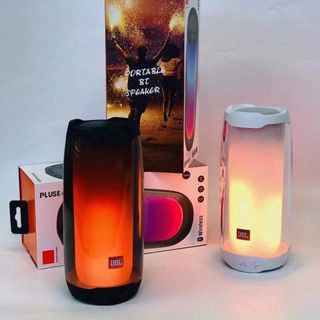 Loa bluetooth PLUSE 4 dạng ống led nháy đổi màu 360 độ