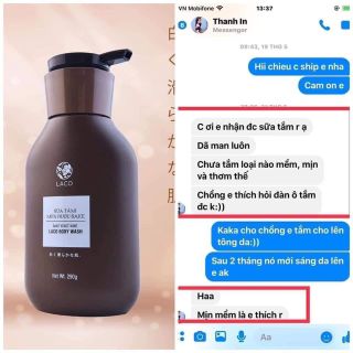 Sữa tắm sake